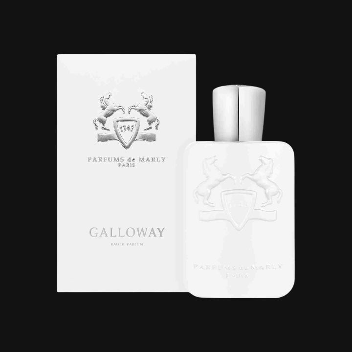 Galloway de Parfums de Marly con frasco y caja