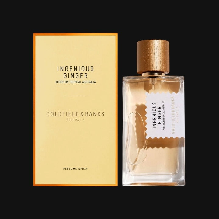 Ingenious Ginger de Goldfield & Banks con frasco y caja