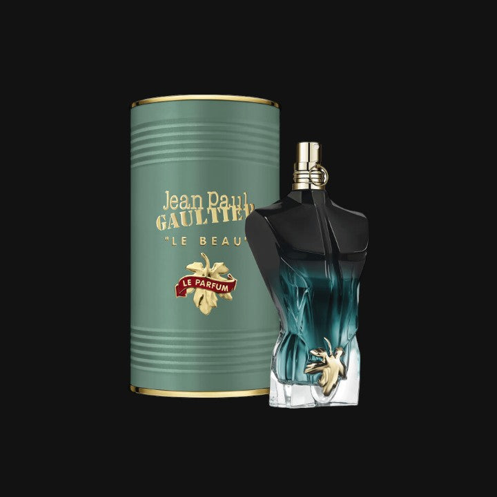 Le Beau Le Parfum de Jean Paul Gaultier con frasco y lata