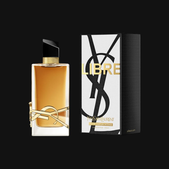 Libre Intense de Yves Saint Laurent con frasco y caja