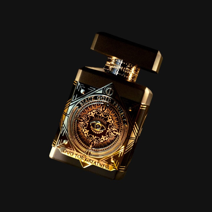 Detalle del frasco de Oud for Greatness de Initio Parfums Privés