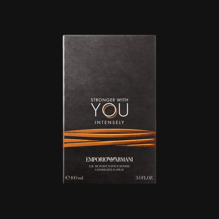 Caja de Stronger With You Intensely de Emporio Armani