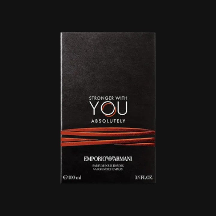Caja de Stronger With You Absolutely de Emporio Armani