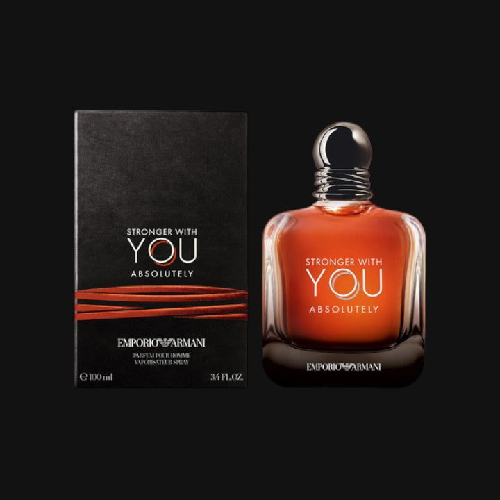 Stronger With You Absolutely de Emporio Armani con frasco y caja
