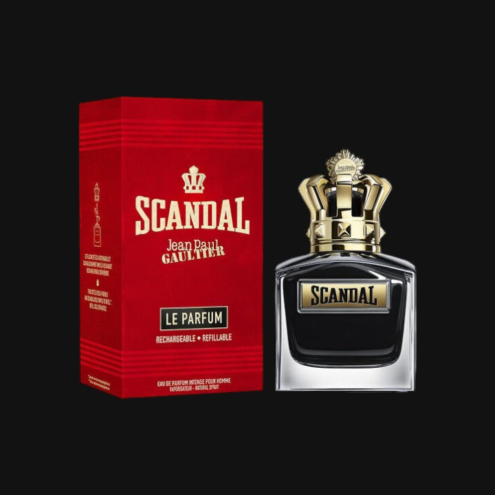 Scandal Pour Homme Le Parfum de Jean Paul Gaultier con frasco y caja