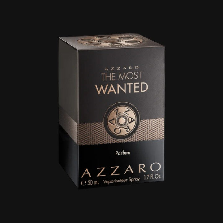 Caja de The Most Wanted Parfum de Azzaro