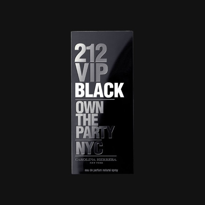 Caja de 212 VIP Black Eau de Parfum de Carolina Herrera