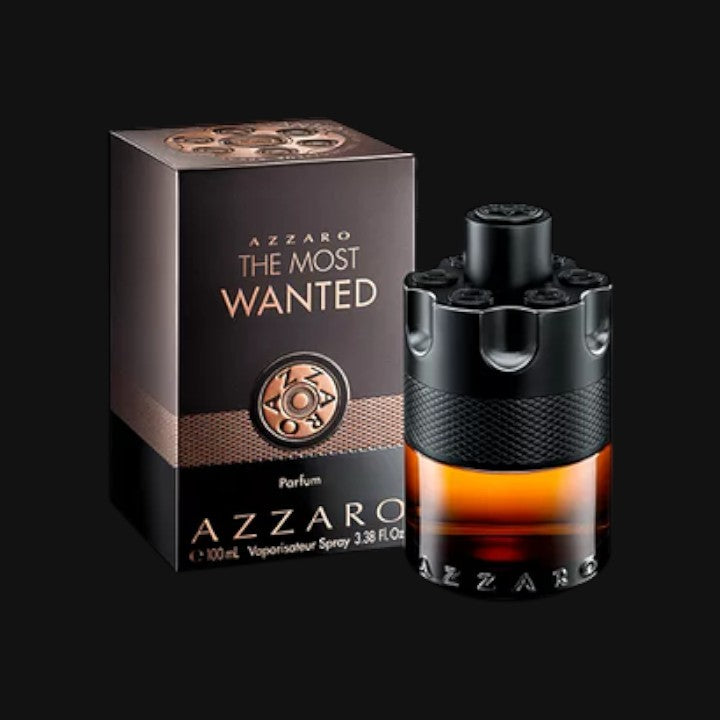 The Most Wanted Parfum de Azzaro con frasco y caja